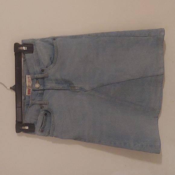 Girl's Reconstructed Denim Skirt - Picture 1 of 4